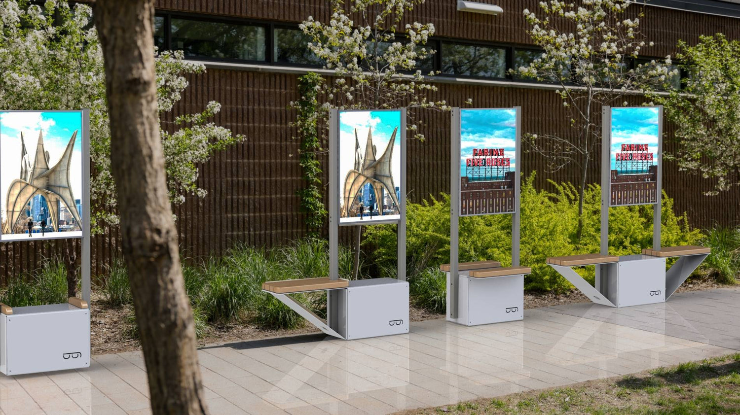 Mobilier de communication MONOK