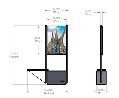 Mobilier de communication  MONOK3