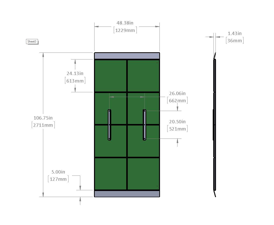 TUILE d'ancrage LESTAK section droite pour ancrage BALLAK stainless 200KG