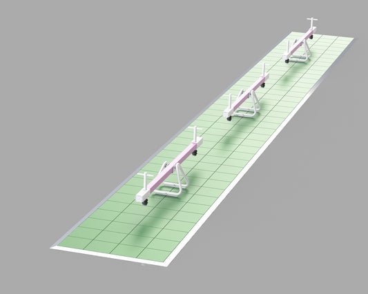 Ensemble de 3 modules de jeu BALLAK et tuiles LESTAK