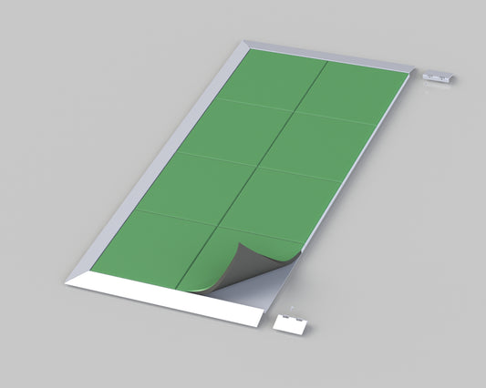 TUILE d'ancrage LESTAK -  section de COIN aluminium 100Kg