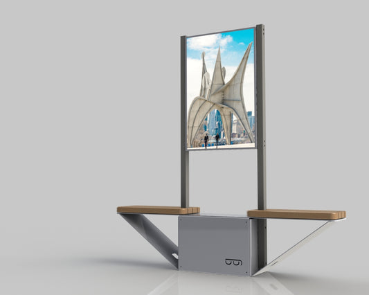 Mobilier de communication MONOK4
